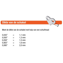 Zaagblad voor Sachs Dolmar 33cm .325" 1.5