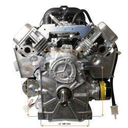 Motor Briggs and Stratton INTEK V TWIN OHV 7200 -VERT 25,4X80MM