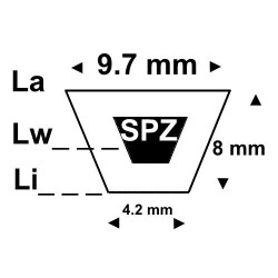 V-snaar SPZ1212